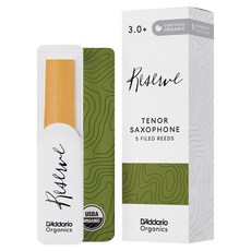 D'Addario Organic Reserve 次中音薩克斯風法式切工竹片 3.0+ 5片裝, 1個