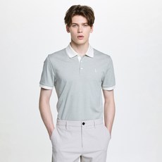 헤지스 남성용 아이스 클린 코튼 폴로셔츠