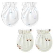 베이비앤아이 신생아 손싸개 2종 세트