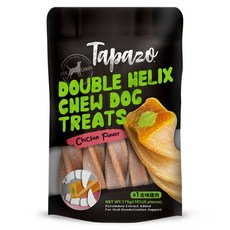Tapazo 特百滋 雙炫吉拿潔牙棒 1, 175g, 1個, 去味雞肉
