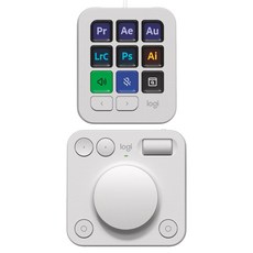 logitech 羅技 創作者主控台, 珍珠白, MX Creative Console