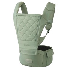마롤로뜨 유아용 가벼운 올인원 힙시트, 세이지 그린