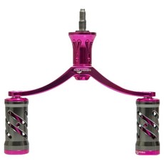 하이텐 국궁80 SP 튠 스피닝릴 더블핸들, 핑크, 1개