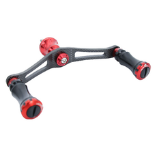 하이텐 릴 튜닝 튠 카본 스피닝용 더블핸들 90SP, 레드, 1개