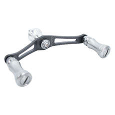 하이텐 릴 튜닝 튠 카본 스피닝용 더블핸들 90SP, 실버, 1개