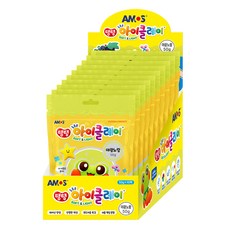 아모스 탱탱아이클레이, 야광노랑, 10개