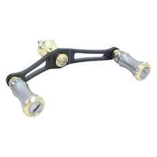 하이텐 릴 튜닝 튠 카본 스피닝용 더블핸들 90SP, 골드, 1개