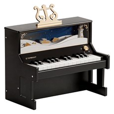 TOPBRIGHT 特寶兒 兒童智慧鋼琴, 黑色, 1個
