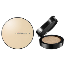 JUNG SAEM MOOL 鄭瑄茉 台灣公司貨 超持久光感裸膚氣墊粉餅 SPF50+ 附補充包, 17 象牙白, 1個