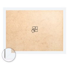퍼즐피플 wood 1000조각용 퍼즐액자 73.5 x 51 cm, 1000P 2000P 액자 wood 화이트(73.5cm*51cm), 1개
