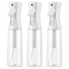 하이퍼플래닛 초미세 안개분사 분무기 300ml, 화이트, 3개