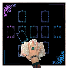 Him Room 方便書寫多功能獨特塔羅牌墊 矽藻泥 2.5mm 75 x 75 cm