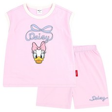 몰리멜리프렌즈 디즈니 데이지덕 드랍 실내복 민소매 + 하의 세트