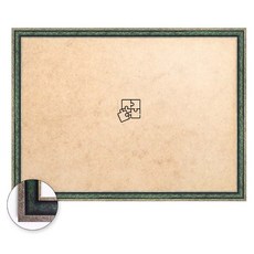 퍼즐피플 1000조각용 퍼즐액자 73.5 x 51 cm, 엔틱그린, 1개