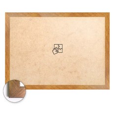 퍼즐피플 wood 1000조각용 퍼즐액자 73.5 x 51 cm, wood 골드, 1개