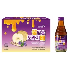 영진약품 꿀담은 도라지배 데일리 드링크, 8개, 210ml