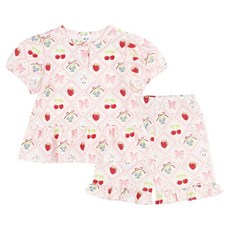 mollimelli friends Monchouchou 荷葉邊睡衣上下套裝