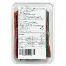 미니꼬 비건젤리 사우어 롱롱 스틱 수박향, 300g, 1개