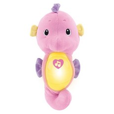 fisher-price 費雪 聲光安撫海馬, 粉色, 1個