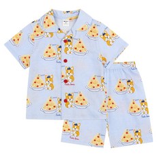 몰리멜리프렌즈 파스타럽 코기 반팔 파자마