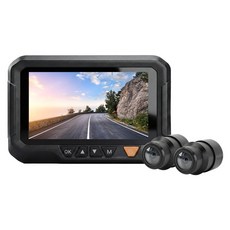 鷹之眼 WiFi前後機車DVR行車記錄器 TA-B131, 保固卡 + 記憶卡 32G + 主機 + 線控器 + 電源線 + 鏡頭延長線束 2個 + 鏡頭 2個 + 主機安裝支架配件 + 鏡頭安裝支架配件, 32GB