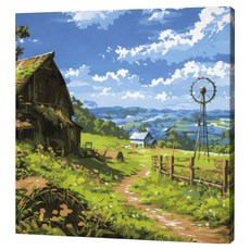 루아즈 DIY 쉬운 그림그리기 세트 20 x 20 cm, 06 포레스트 동산, 1세트