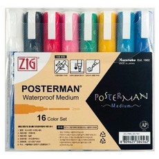 ZIG PosterMan 水性麥克筆 2mm, 1個