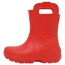 FILA 斐樂 孩童素色LOGO設計EVA雨靴 3XM01290E