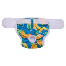 코코스튜디오 강아지 암컷용 코코 하와이안 매너벨트 바나나, 1개, 1개입, 소형