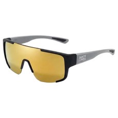 얀테로븐 옷타 안경위에쓰는 고글 선글라스 오버글라스, 2 투톤 골드미러변색 + 블랙미러, 1개