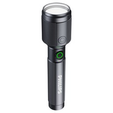 PHILIPS 飛利浦 變焦鋁合金手電筒 690流明 IP44 SFL2141, 灰色, 1個