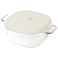 글라스락 렌지쿡 탕 찌개 용기, 코지밀크, 1개