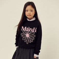 Mardi Mercredi 兒童花卉梅爾蒂棉質運動衫