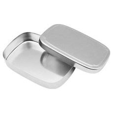Rion Kitchen 全304不鏽鋼方形便當盒 中型