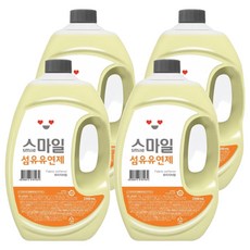 Smile 柔軟精 小蒼蘭香, 4個, 2.5L