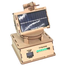 에듀이노 신재생에너지 태양광 자동 추적기 아두이노 파이썬 코딩교육 세트, 1세트