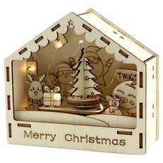 에듀이노 크리스마스 뮤직하우스 오르골 파동 과학 STEAM 교육 키트 세트, 1세트