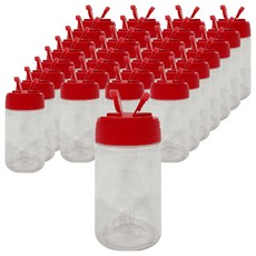 대경 ARS 후추 신형캡 조미료페트용기 적색, 60개, 400ml