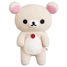 산엑스 코리락쿠마 인형 L, 혼합색, 1개, 45cm
