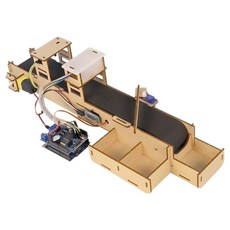 에듀이노 스마트 팩토리 자동분류시스템 아두이노 앱인벤터 코딩교육 세트, 1세트