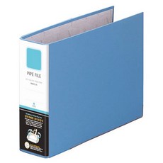 문화산업 양면개폐형 파이프바인더 가로형 7A A4 7cm PB8872, 청색, 1개