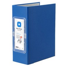 문화산업 손잡이형 파이프바인더 민자 7A A4 7 x 11 cm B893, 청색, 1개