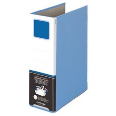 문화산업 양면개폐형 파이프바인더 세로형 7A A4 9cm PB8865, 청색, 1개