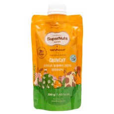 슈퍼너츠 땅콩버터 크런치, 250g, 1개