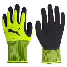 PUMA 止滑工作手套 PG-1350 XL, 黃色, 1套