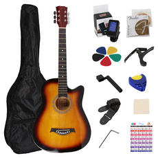 블루엔젤 GRIT 입문용 통기타, 썬버스트, 1세트, BA-01