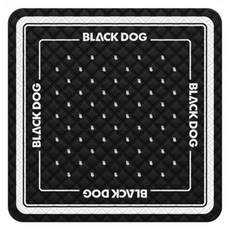 BLACK DOG 黑狗 防潑水野餐墊, 黑白回紋