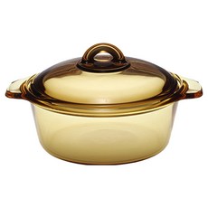 Luminarc 樂美雅 Amber Blooming 玻璃雙耳鍋 1.5L