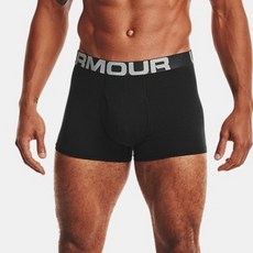언더아머 남성용 차지드 코튼 박서조크 드로즈 1363616-001 3p