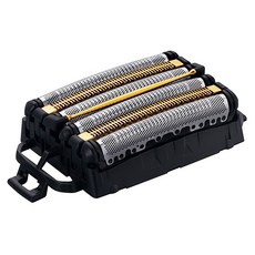 파나소닉 람대쉬 6중날 전기 면도기 교체용 날 + 망 세트, 블랙, 1세트, WES9610